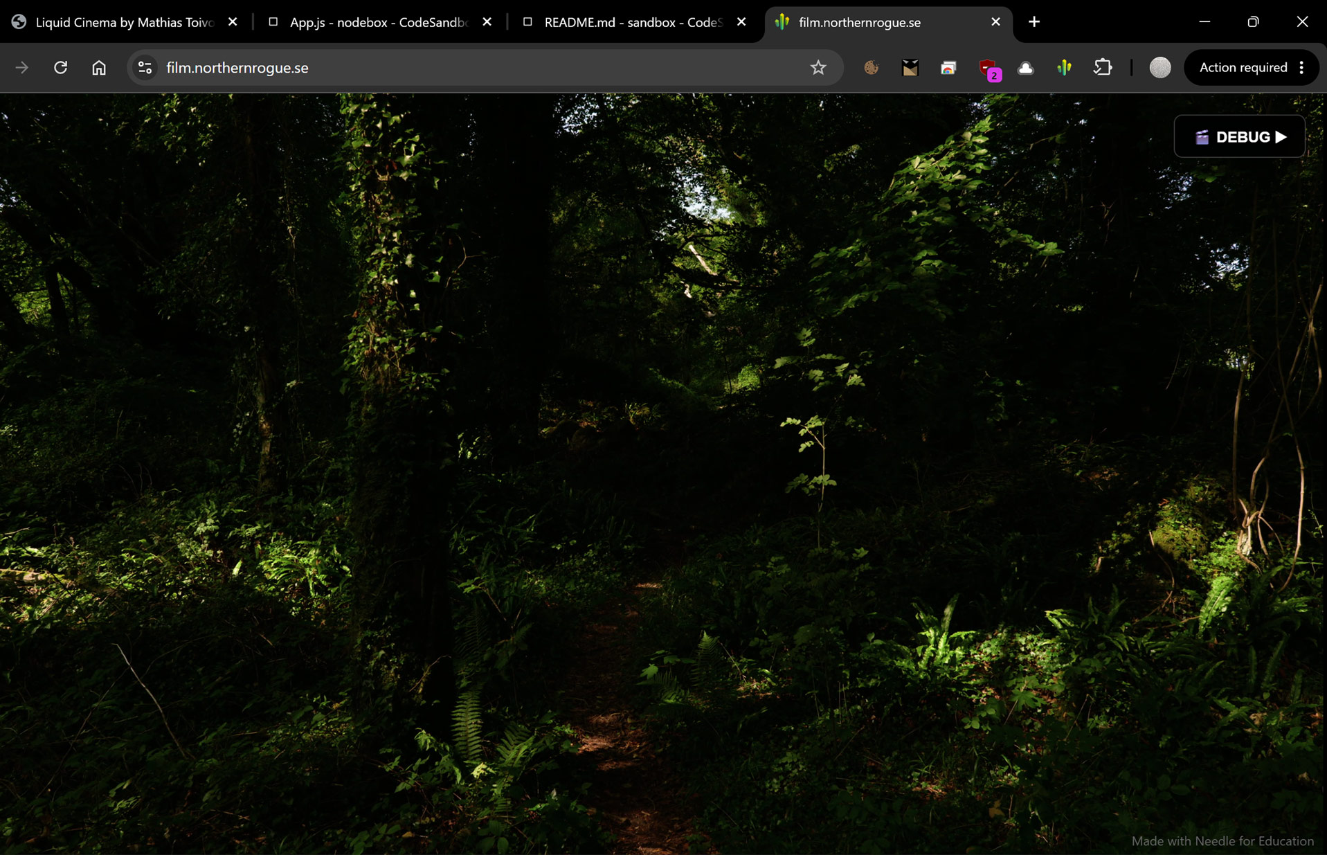 Web Liquid Cinema Player